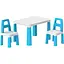 Детский стол с двумя стульями ТехноК 0471TXK бело-синий - миниатюра 1