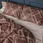 Комплект постільної білизни MirSon Сатин Brown Geometry 143х210 см (2200011123325) - мініатюра 2
