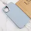 Чохол Epik TPU Bonbon Metal Style для Apple iPhone 14 Plus 6.7 Блакитний/Mist blue - мініатюра 5