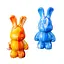 Набор для творчества Флюидный кролик Fluid Bunny с красками 23 см (24-604) - миниатюра 3