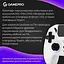 Геймпад GamePro GPS20W 2.4G/BT 5.1/USB бездротовий Switch/PC/PS/iOS/Android RGB White (GPS20W) - мініатюра 6