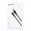 Кабель Proove Soft Silicone USB-A to USB-C 2.4A 1m Black (CCSO20001201) [130627] - миниатюра 5
