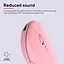Trust Миша Puck Rechargeable Ultra-Thin BT WL Silent Pink - мініатюра 7