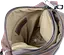 Женская наплечная кожаная сумка Borsacomoda бежевая sum0028717 - миниатюра 8