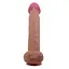 Фалоімітатор Pretty Love Sliding Skin Bendable 10.2'' 26 см коричневий - мініатюра 5
