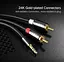 Кабель аудио Ugreen AV116 2RCA to 3.5mm стерео разветвитель 3 м (10590) - миниатюра 5