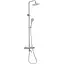 Душова система з термостатом Mixxus TMO-009-J SS0039, Нержавіюча сталь - мініатюра 1