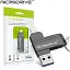 Флешка металева 2 в 1 512GB USB-Lightning Microdrive A1 OTG Чорний - мініатюра 2