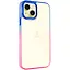 Чохол Epik TPU+PC Fresh sip series для Apple iPhone 14, 6.1 Рожевий/Синій - мініатюра 1
