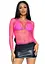 Топ Leg Avenue Long Sleeves T-Shirts Neon Pink One Size - мініатюра 5