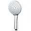 Ручний душ Topaz NF-2210-00 хром, пласт. 3-режими, Хром - мініатюра 1