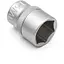 Головка торцевая Wurth шестигранная 3/8IN короткая SW16 Red Stripe (5763038016) - миниатюра 4