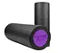 Масажний ролик (роллер) гладкий PowerPlay 4021 Fitness Roller Чорно-фіолетовий 30x15 см (PP_4021_BL/Purple_(30*15)) - мініатюра 2