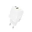 Сетевое зарядное устройство для Borofone BN29 Fuente PD30W+QC3. 0 charger (EU) белый - миниатюра 1