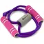 Эспандер резиновый Hop-Sport HS-L042YG с ручками фиолетовый - миниатюра 3
