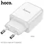 Адаптер сетевой HOCO Vigour N2 сам блок черный - миниатюра 4