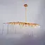 Подвесная люстра WM-7003 L1200-G9*12-98 GD - миниатюра 1