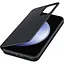Оригинальный чехол-книжка Samsung для Galaxy S23 FE Clear View Smart Wallet Case Black (EF-ZS711CBEGRU) - миниатюра 6