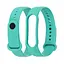 Силиконовый ремешок для Xiaomi Mi Band 5/6 цвет 11 бирюзовый - миниатюра 1