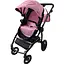 Кукольная коляска Carrello Ultra Pink 9696 2в1 - миниатюра 1