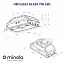 Вытяжка полновстраиваемая Minola HBI 52622 BL GLASS 700 LED - миниатюра 10