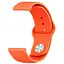 Ремінець Silicone 20 mm Watch Active/Galaxy S4 42 mm/Gear S2/Xiaomi Amazfit Помаранчевий - мініатюра 1