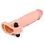 Насадка на пенис Lovetoy Pleasure X-Tender Flesh Add 3" 19.5см телесный - миниатюра 4