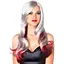 Парик Leg Avenue Allure Multi Color Wig Grey/Red One size - миниатюра 1