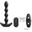 Анальная пробка Dorcel Flexi Balls 18.2 см (чёрный) - миниатюра 6