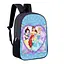 Рюкзак детский принцессы диснея 34х27 см, ранец с принцессой городской для девочки (00492) - миниатюра 1