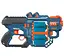 Бластер BH804 Fast Pioneer Manual с двойным барабаном и мягкими патронами 18шт, синий (6953245653804) - миниатюра 2