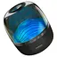 Bluetooth Колонка Borofone BP8 Glazed colorful luminous Чорний - мініатюра 2