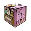 Развивающая игрушка Бизикуб Temple Group TG270876 15х15х15 см Розовый - миниатюра 1