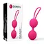 Вагинальные шарики Dorcel Dual Balls, 15.6 см, розовый - миниатюра 3