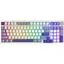 Клавіатура Proove Gaming Slicker Wireless Keyboard White (EN + UA) (WKSL00022402) - мініатюра 1