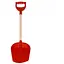 Лопатка ТехноК з дерев'яною ручкою 2902 Червоний (2000990269324) - мініатюра 1