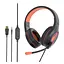 Дротова гарнітура MeeTion Gaming Backlit MT-HP021, USB, 3.5mm, 1.8m, black-orange - мініатюра 2