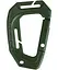 Карабін Kombat UK Spec-Ops Carabiner Оливковий (1000-kb-soc-olgr) - мініатюра 2