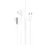 Наушники проводные, вкладыши, Hoco M123, Type-C, 1.2m, white - миниатюра 1