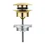 Донний клапан Grohe Click-Clack 65807GN0, Золотий - мініатюра 2