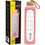 Пляшка для води 4FIZJO спортивна 1000 мл скляна Pink (P-5905973403887) - мініатюра 1