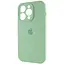 Чехол Epik Silicone Case Full Camera Protective AA для Apple iPhone 13 Pro 6.1 Зеленый/Pistachio - миниатюра 3