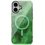 Чохол Epik TPU Shiny Mountain MagFit для Apple iPhone 16, 6.1 Green - мініатюра 1