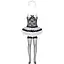 Еротичний костюм Obsessive Housemaid 5 pcs costume S/M - мініатюра 3