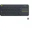Клавіатура Logitech Touch K400 Black (920-007145) - мініатюра 1