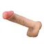 Фалоімітатор Baile Sliding Skin Bendable 10.2'' 26 см тілесний - мініатюра 3