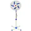 Підлоговий поворотний електричний вентилятор Wimpex WX-1612 п'ять лопастей 100 Вт - мініатюра 1