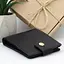 Кошелек мужской кожаный на кнопке Handycover HC0028 черное - миниатюра 4