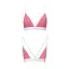 Спортивный топ с двойными бретелями Passion PS007 TOP pink L - миниатюра 3