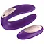 Вібратор для пар Satisfyer Double Plus Remote з пультом дистанційного керування та двома моторчиками - мініатюра 1